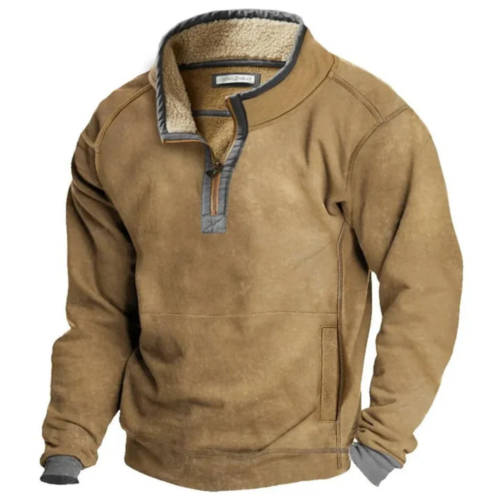 KRWN Fleece-Lined Autumn Overshirt