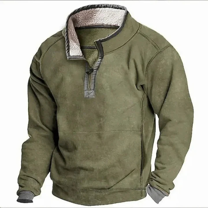 KRWN Fleece-Lined Autumn Overshirt