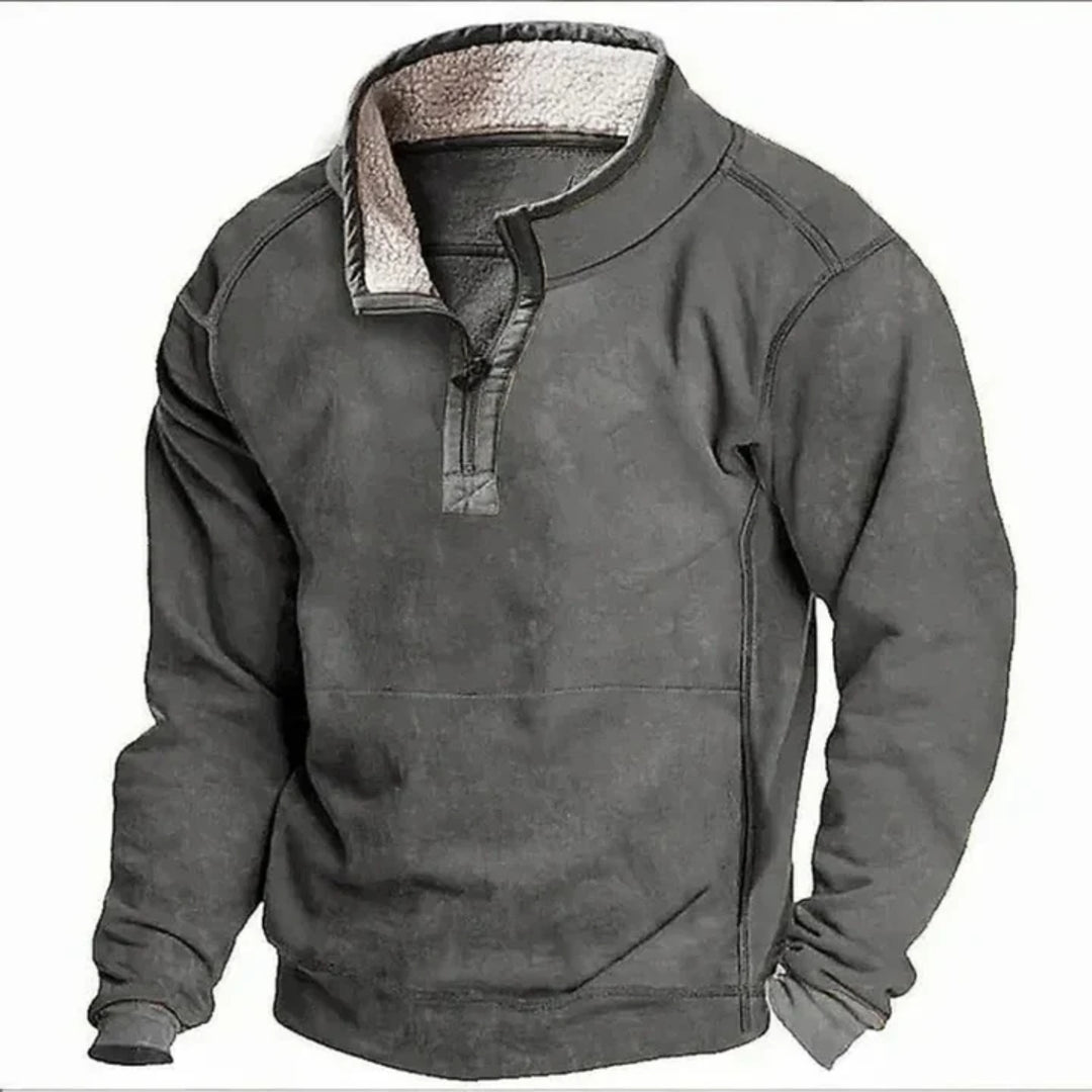 KRWN Fleece-Lined Autumn Overshirt