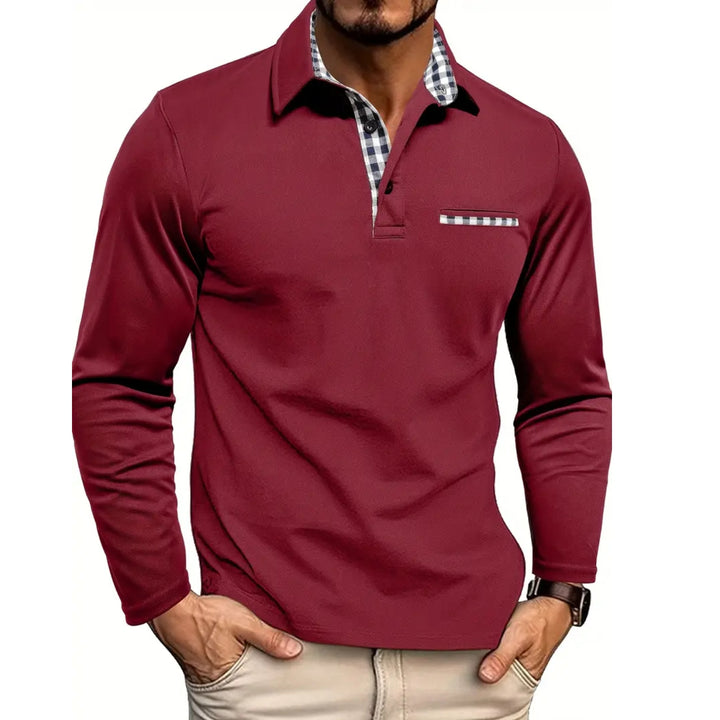 KRWN Premium Long-Sleeve Polo
