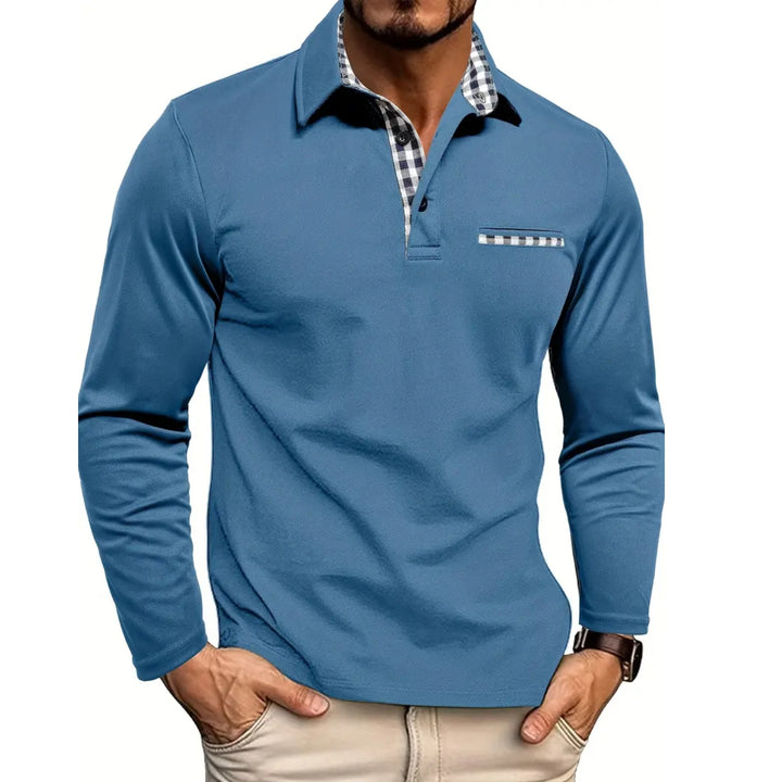 KRWN Premium Long-Sleeve Polo