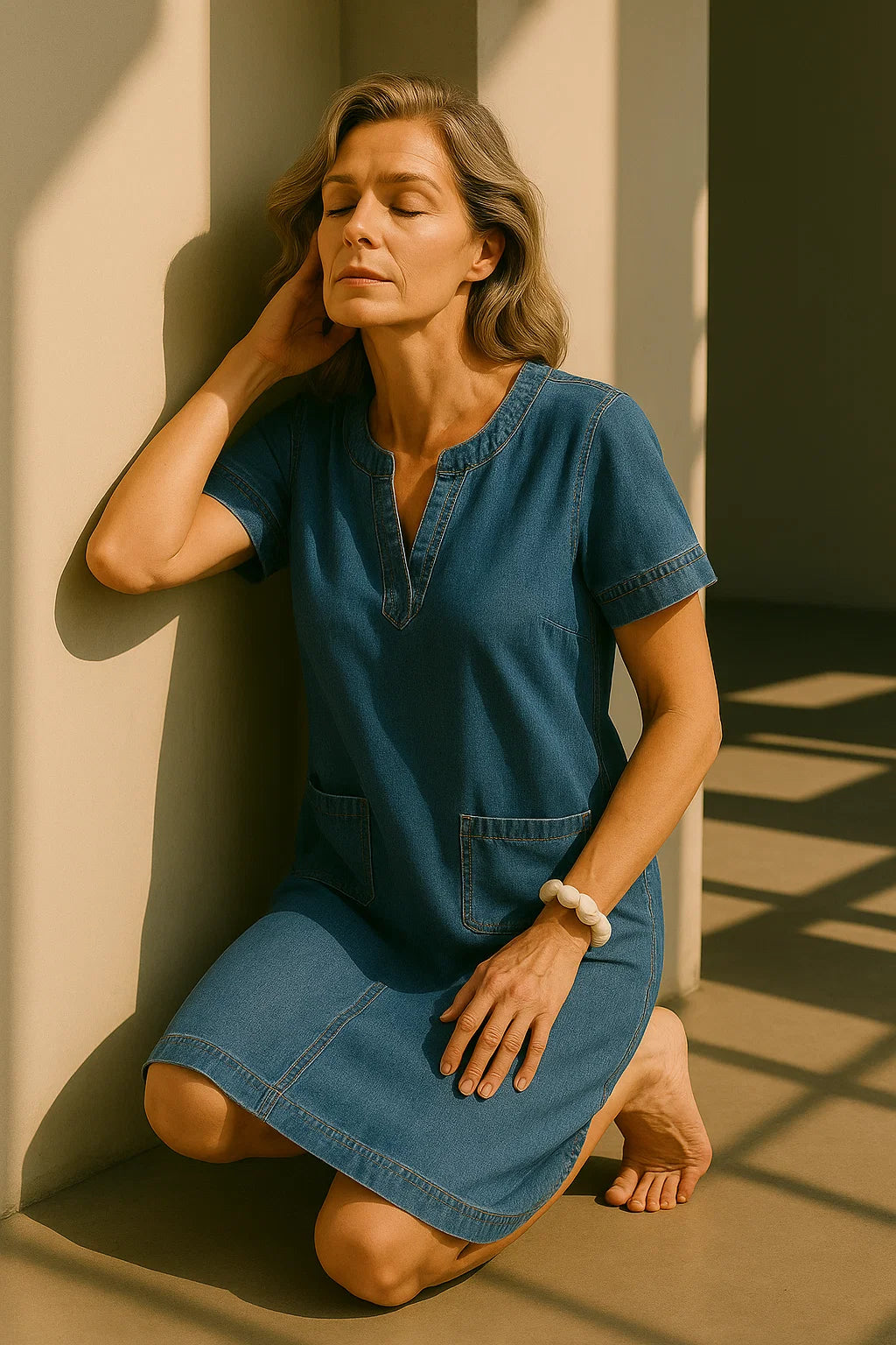 Camille | Tidløs denimkjole