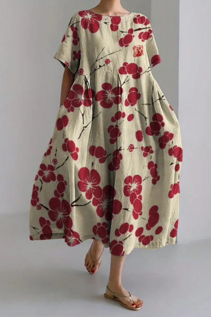 Linde | Kimono Jurk