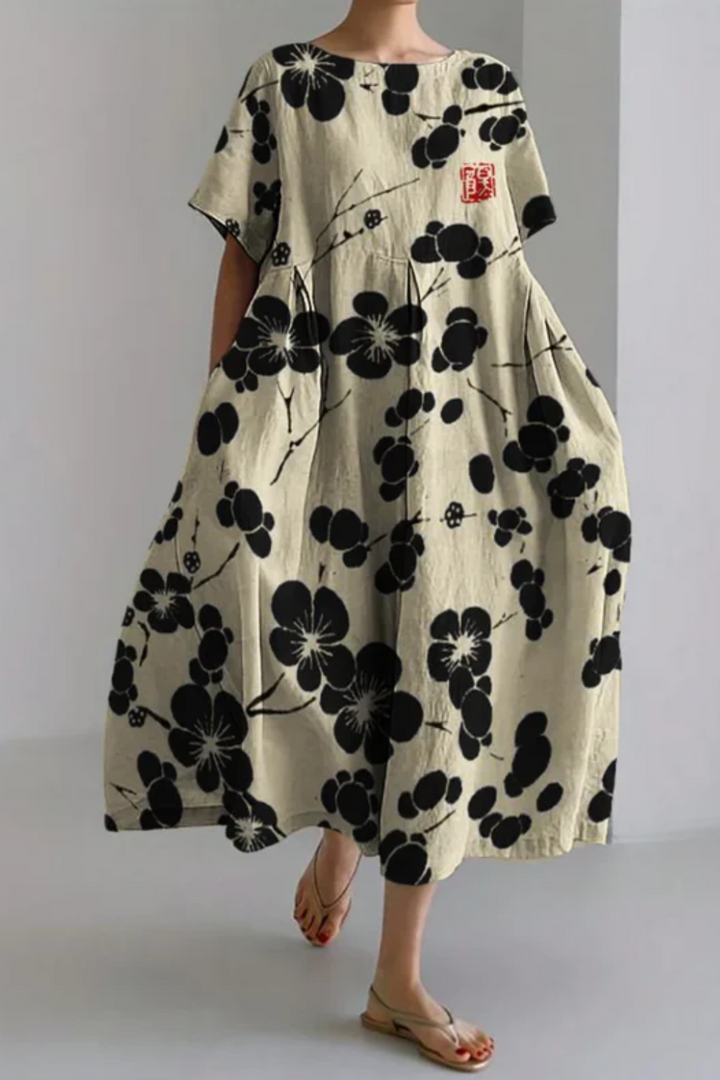 Linde | Kimono Jurk