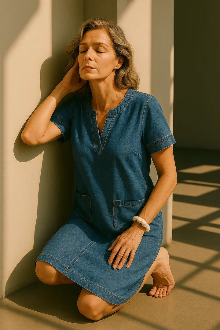 Camille | Tidløs denimkjole