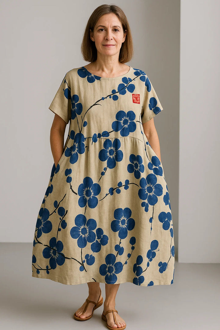Linde | Kimono Jurk